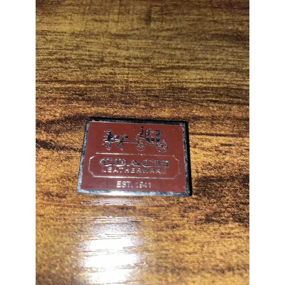 Coach leatherware horse